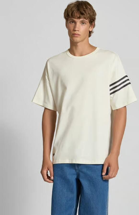 Adidas Originals Regular fit T-shirt met logostitching model 'Neu' - Foto 6