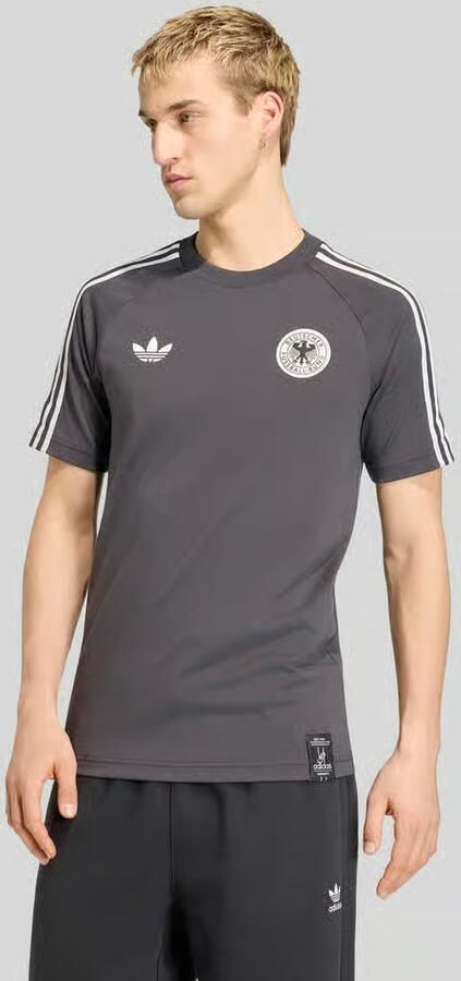 Adidas Originals regular fit T-shirt van katoenmix met DFB-applicatie - Foto 4