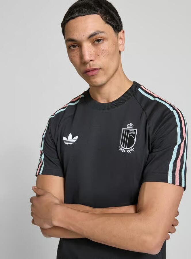 Adidas Originals regular fit T-shirt van katoenmix model 'RBFA OG'