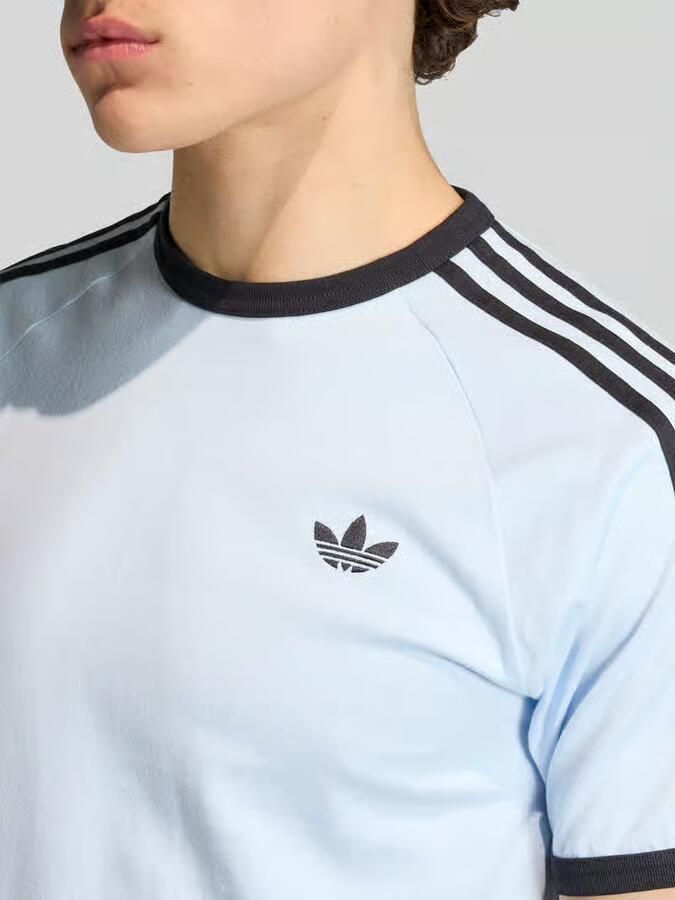 Adidas Originals Adicolor Classics 3-stripes T-shirt Blauw- Heren Blauw