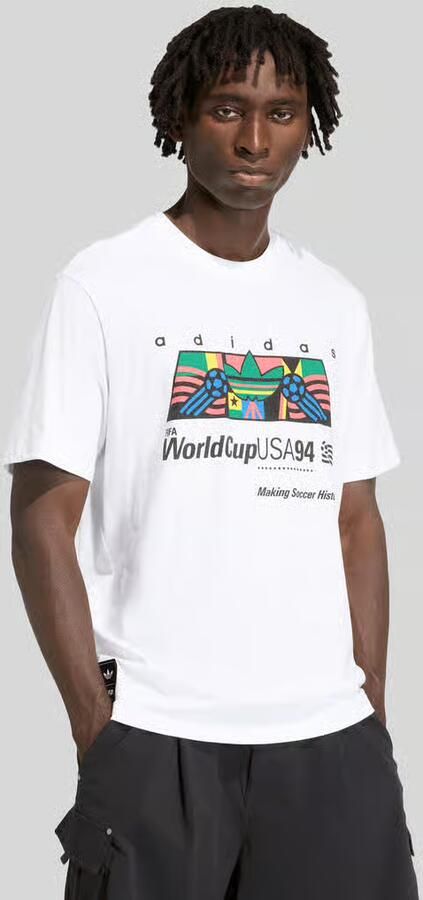 Adidas Originals Africa Graphic T-Shirt Wit- Heren Wit - Foto 5