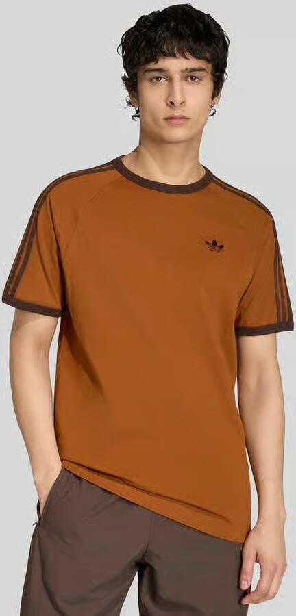 Adidas Originals Regular fit T-shirt van puur katoen met logo-stitching - Foto 3