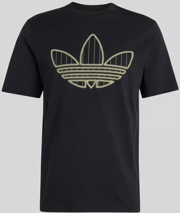 Adidas Originals Regular fit t-shirt van puur katoen model 'TREFOIL INFILL'