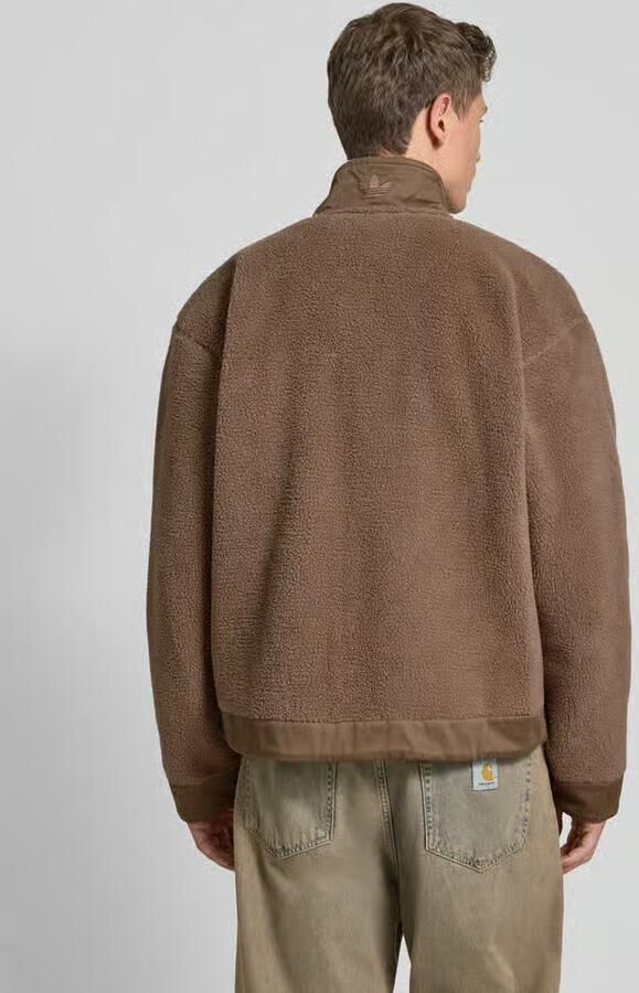 Adidas Premium Essentials Polar-Fleece Jack met Lange Ritssluiting - Foto 3