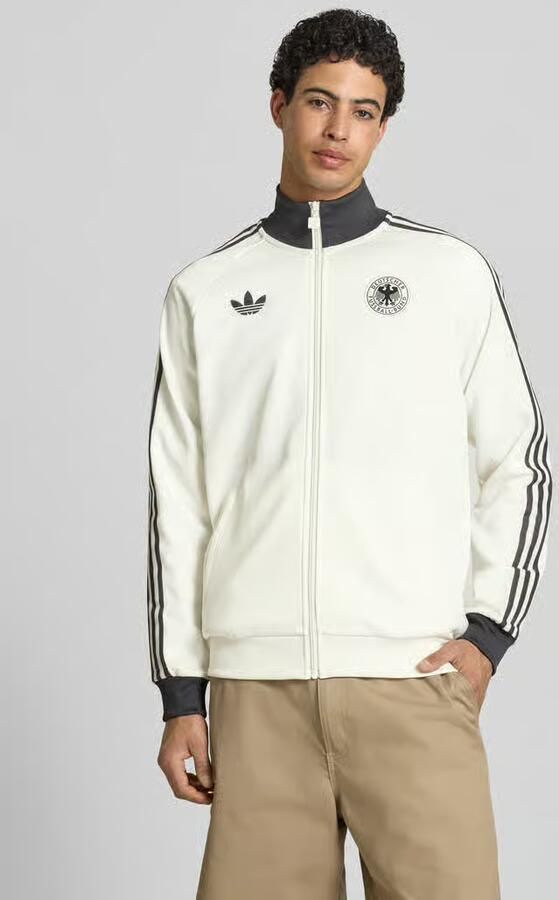 Adidas Originals regular fit trainingsjack met club logo-applicatie model 'BLACAS' - Foto 8