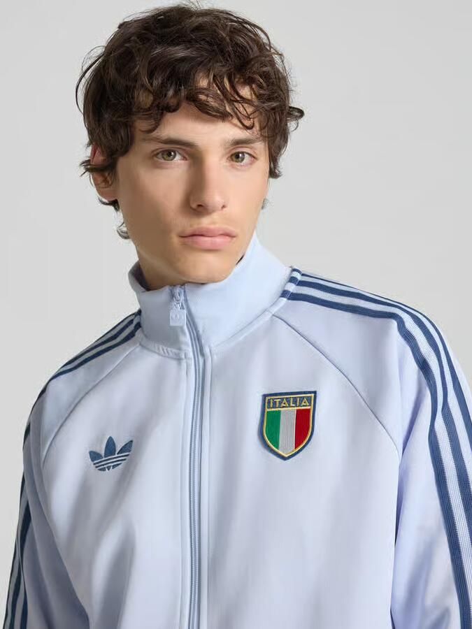 Adidas Originals regular fit trainingsjack met katoen model 'AERBLU' - Foto 7