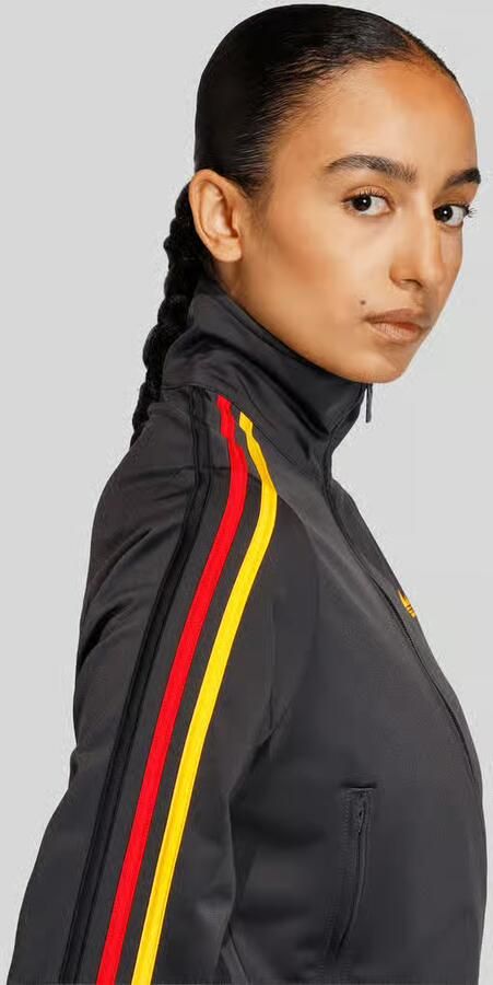 Adidas Originals regular fit trainingsjack met labelstitching