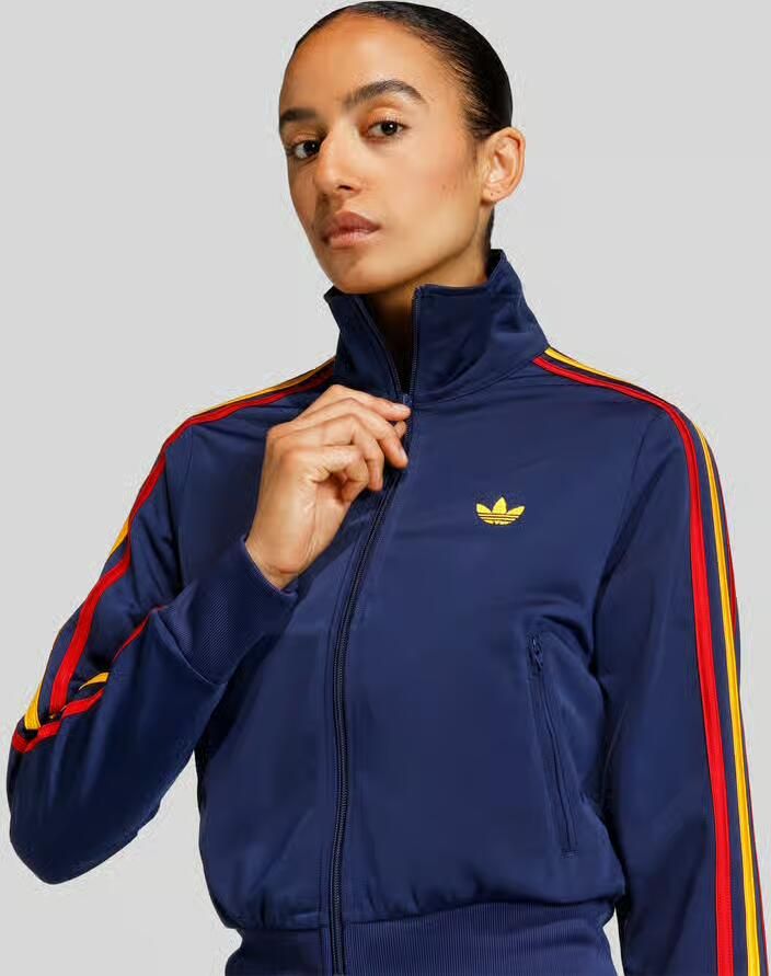Adidas Originals regular fit trainingsjack met labelstitching