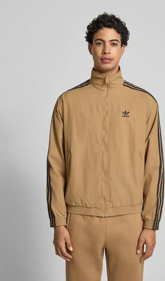 Adidas Originals Regular fit trainingsjack met logostitching model 'Classic' - Foto 4