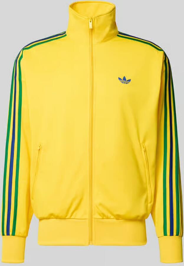 Adidas Originals Regular fit trainingsjack met meerkleurige Contraststrepen met Model 'FIREBIRD TT'