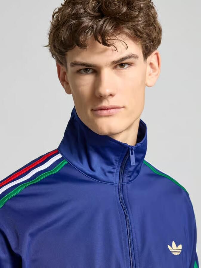 Adidas Originals Regular fit trainingsjack met meerkleurige Contraststrepen met Model 'FIREBIRD TT'