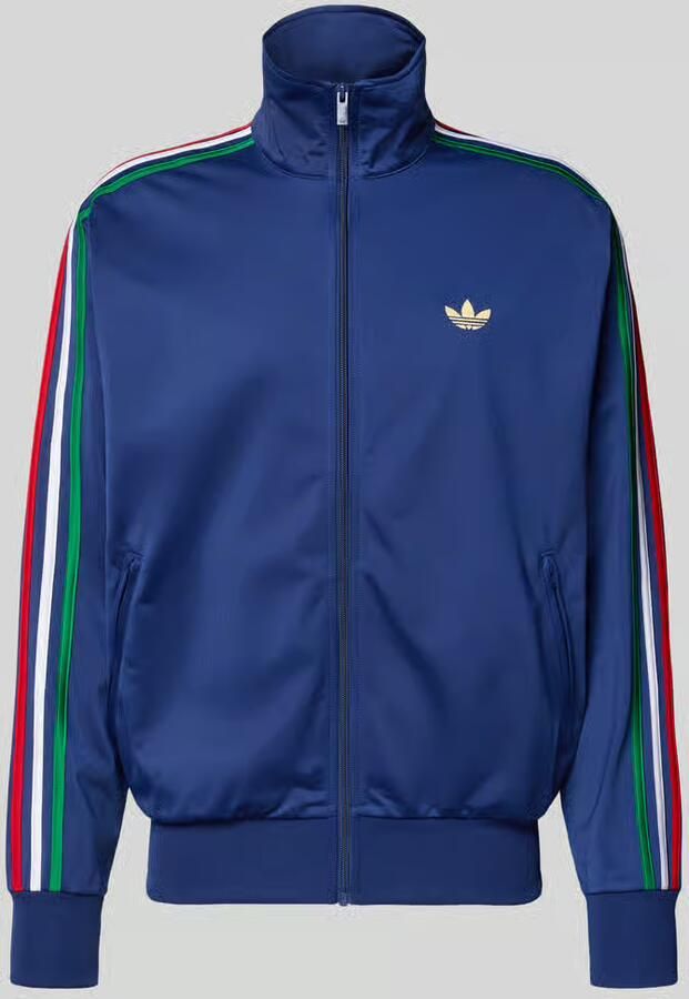 Adidas Originals Regular fit trainingsjack met meerkleurige Contraststrepen met Model 'FIREBIRD TT'