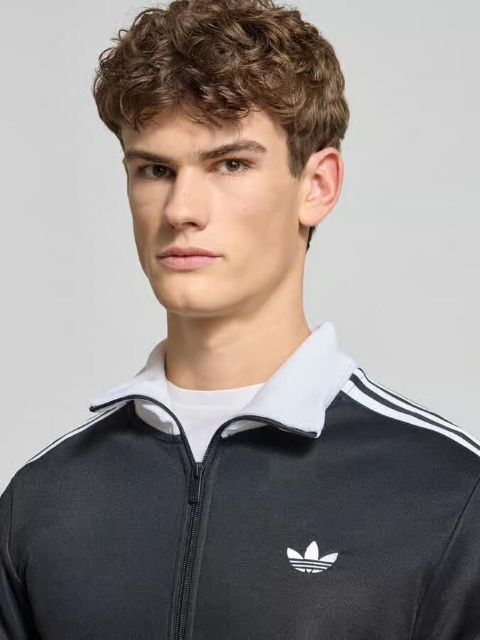 Adidas Originals Regular fit trainingsjack met opstaande kraag model 'Classic' - Foto 2