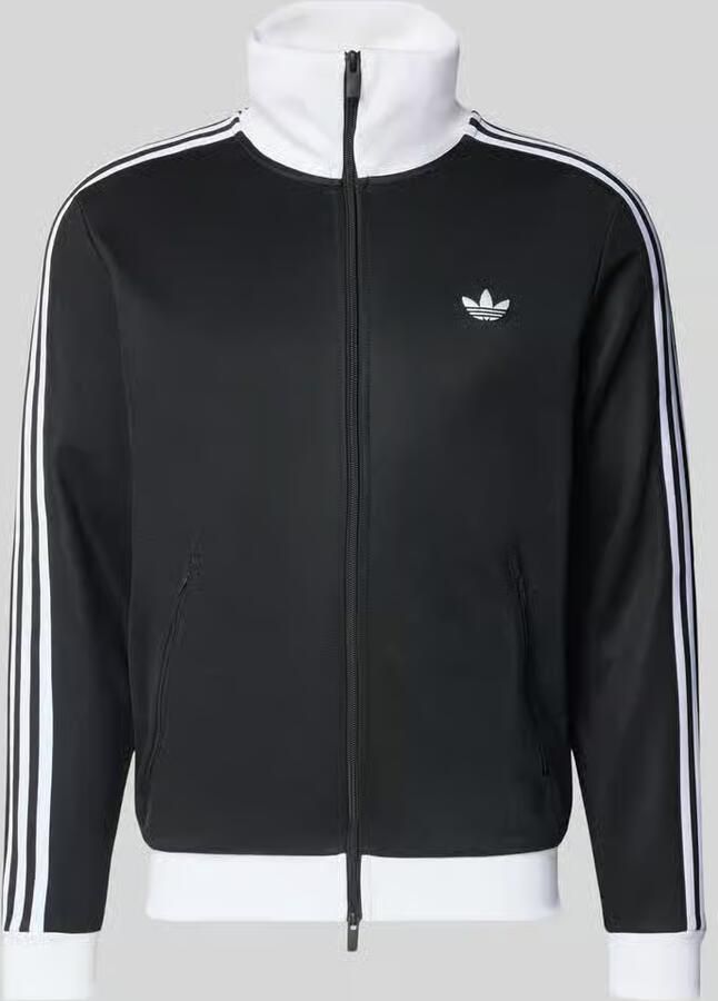 Adidas Originals Regular fit trainingsjack met opstaande kraag model 'Classic'