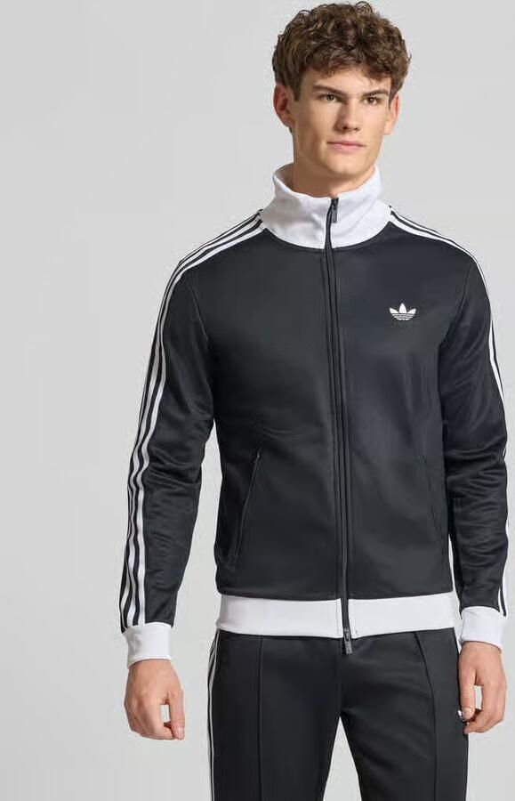 Adidas Originals Regular fit trainingsjack met opstaande kraag model 'Classic' - Foto 6