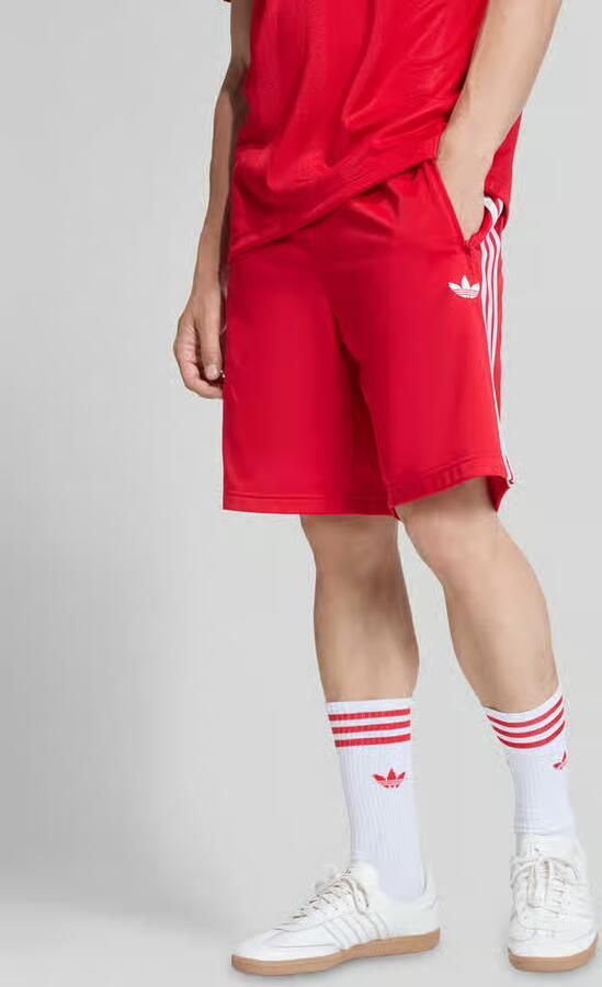 Adidas Originals regular fit trainingsshorts met logo-applicatie - Foto 3