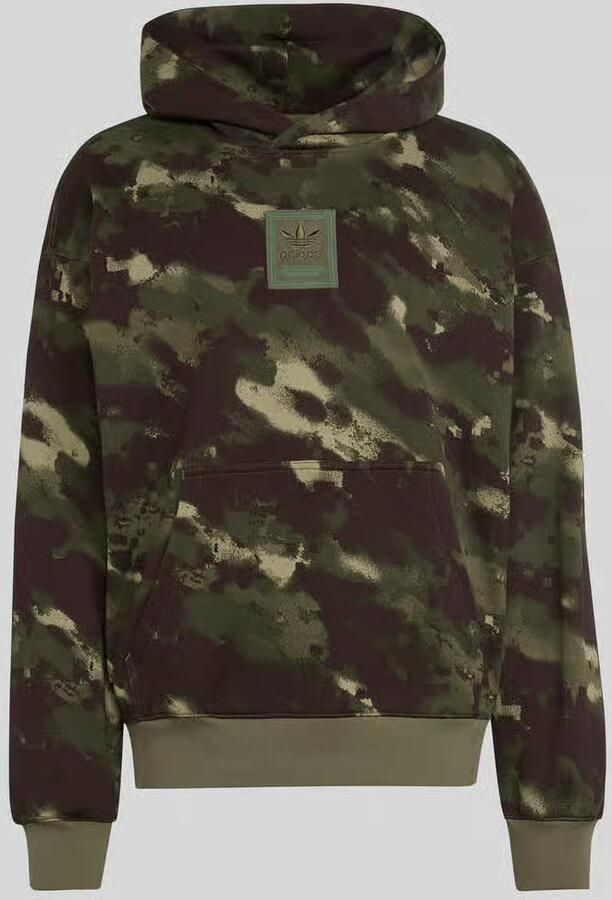 Adidas Originals relaxed fit hoodie van pure katoen model 'CAMO'