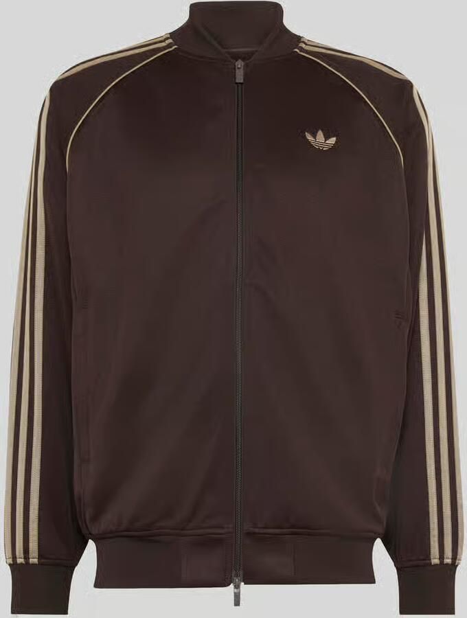 Adidas Originals relaxed fit sweatjack met tweewegritssluiting