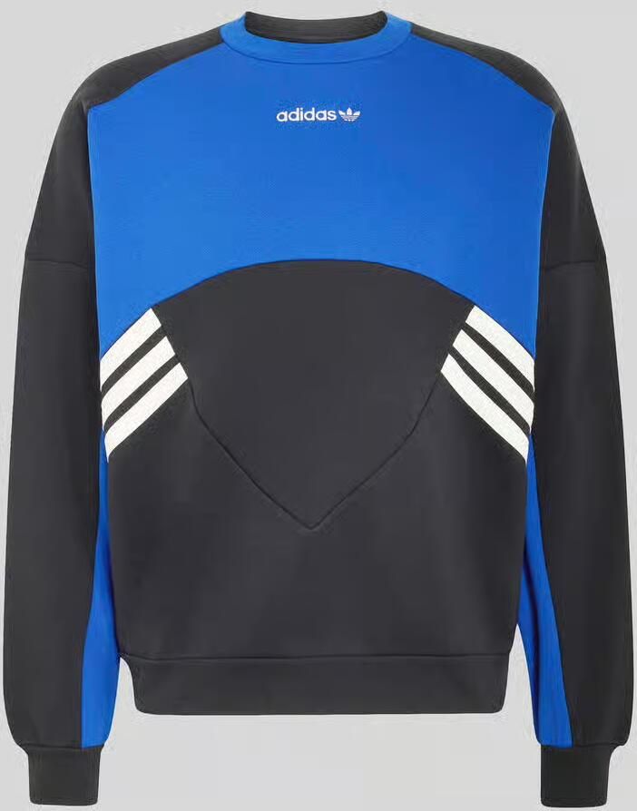 Adidas Originals relaxed fit sweatshirt van katoenmix
