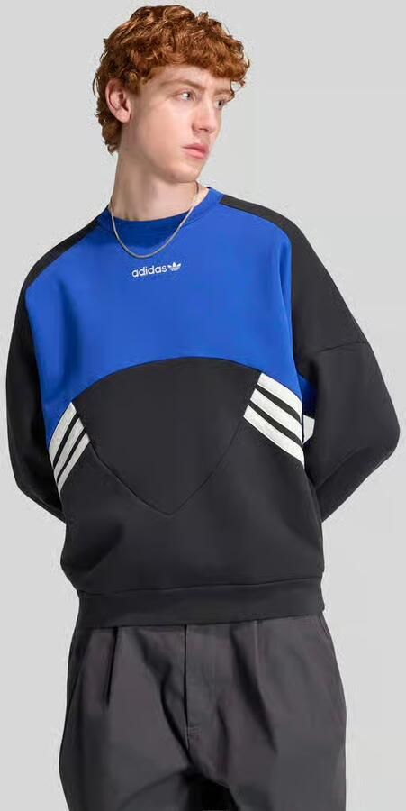 Adidas Originals relaxed fit sweatshirt van katoenmix - Foto 3