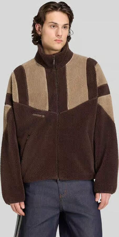 Adidas Originals relaxed fit teddyjack met geborduurd logo - Foto 3