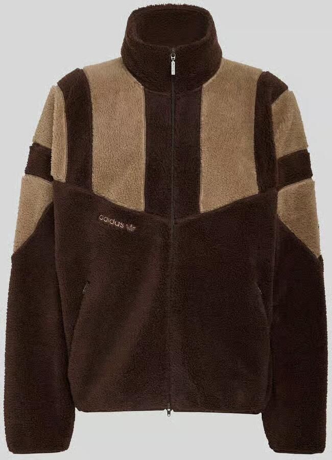 Adidas Originals relaxed fit teddyjack met geborduurd logo - Foto 2