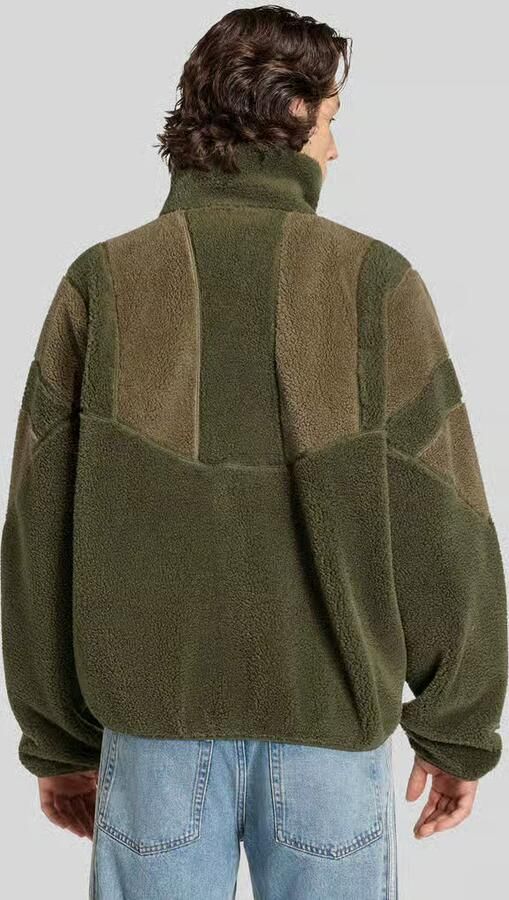 Adidas Originals relaxed fit teddyjack met opstaande kraag - Foto 3