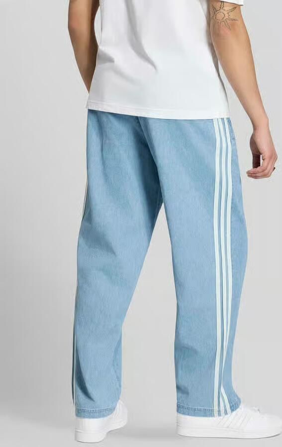 Adidas Originals relaxed fit trainingsbroek van katoenmix