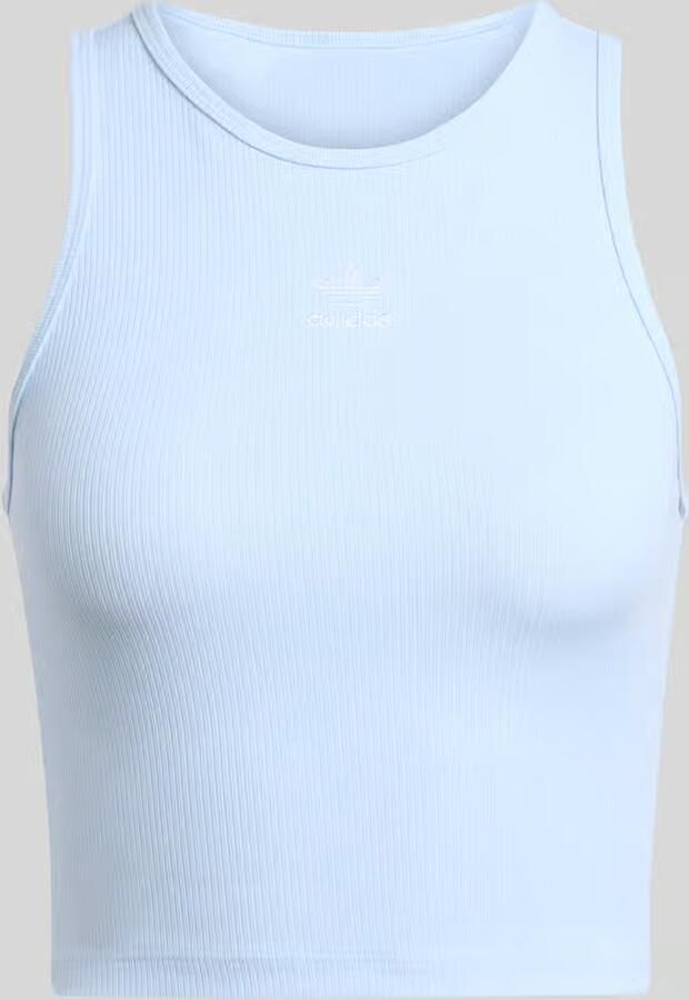 Adidas Originals slim fit kort top van puur katoen - Foto 2
