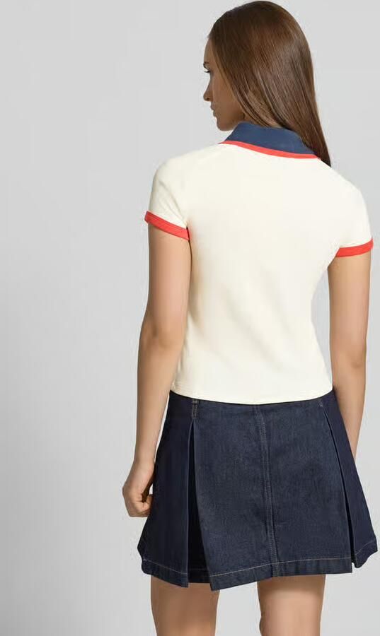 Adidas Originals Slim fit poloshirt met labelstitching