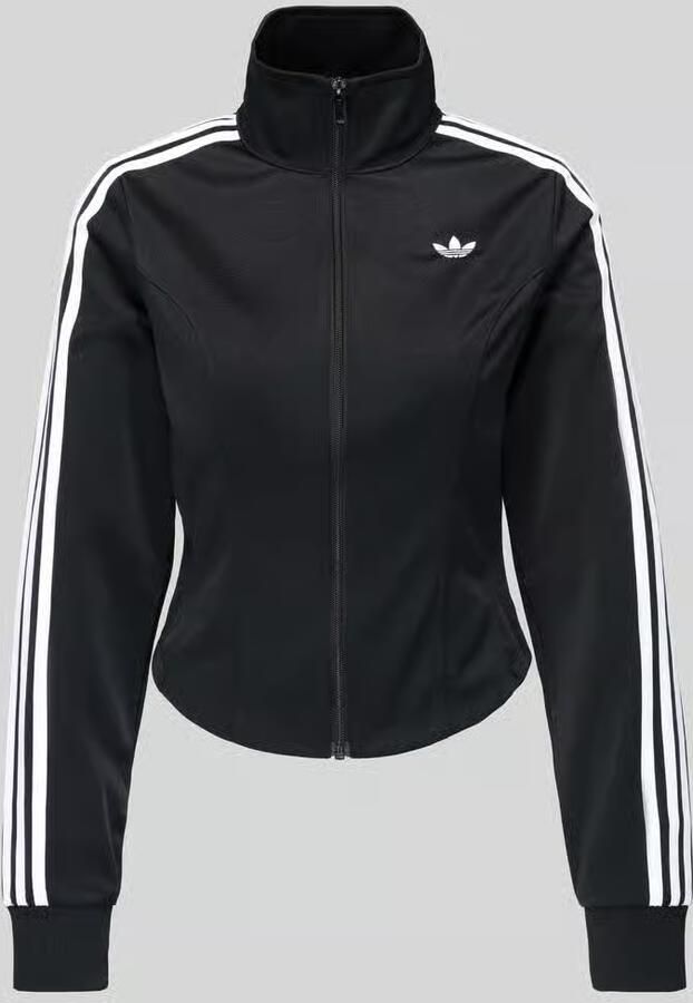 Adidas Originals Slim fit sweatjack met gestikt logo model 'FIREBRID CORSET' - Foto 9