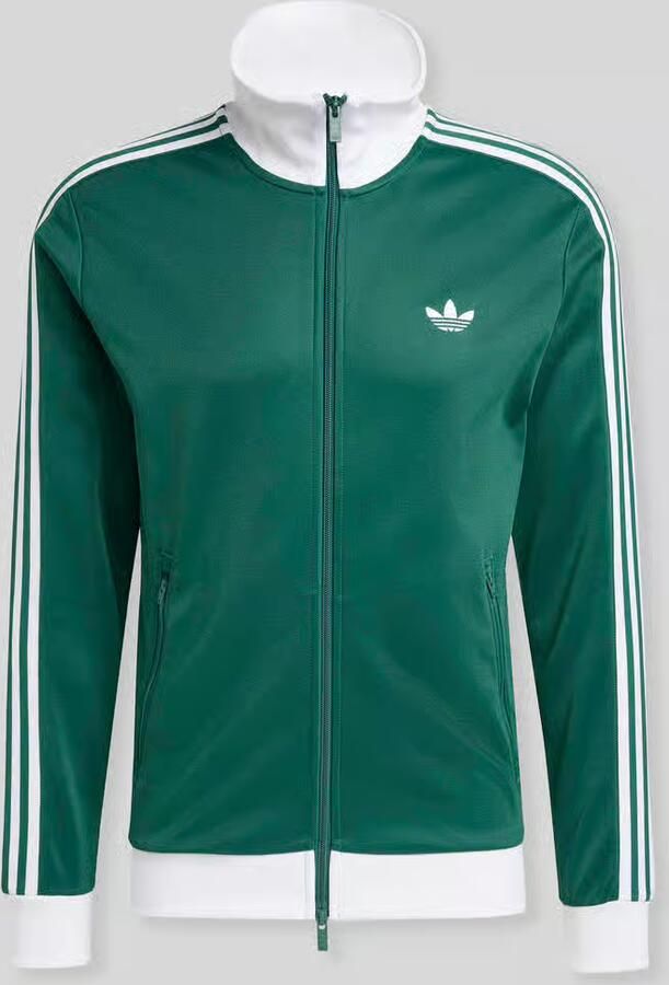 Adidas Originals slim fit sweatjack van katoenmix