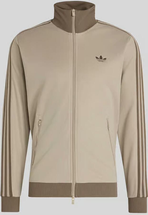 Adidas Originals slim fit sweatjack van katoenmix met opstaande kraag - Foto 2