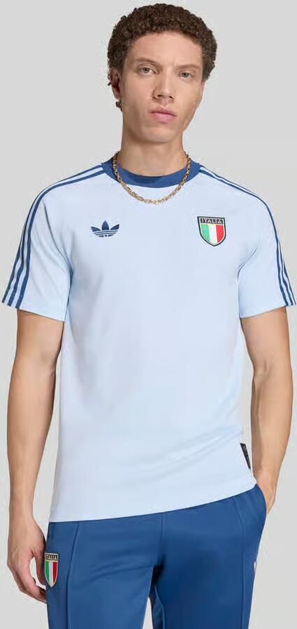 Adidas Originals slim fit T-shirt Italië van katoenmix - Foto 10