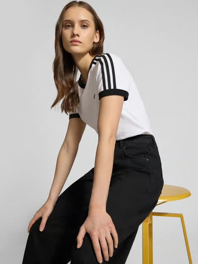 Adidas Originals Slim fit T-shirt van katoenmix - Foto 2