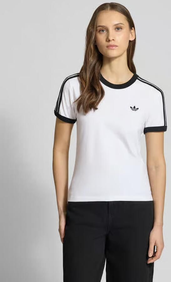 Adidas Originals Slim Fit T-shirt van katoenmix - Foto 4