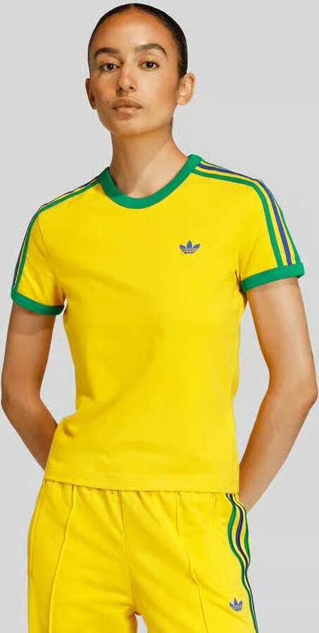 Adidas Originals Slim fit T-shirt van katoenmix - Foto 3