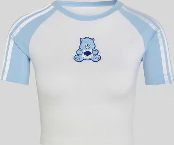 Adidas Originals Slim fit t-shirt van katoenmix model 'CB TEE'