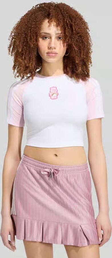 Adidas Originals Slim fit t-shirt van pure katoen met patch - Foto 3