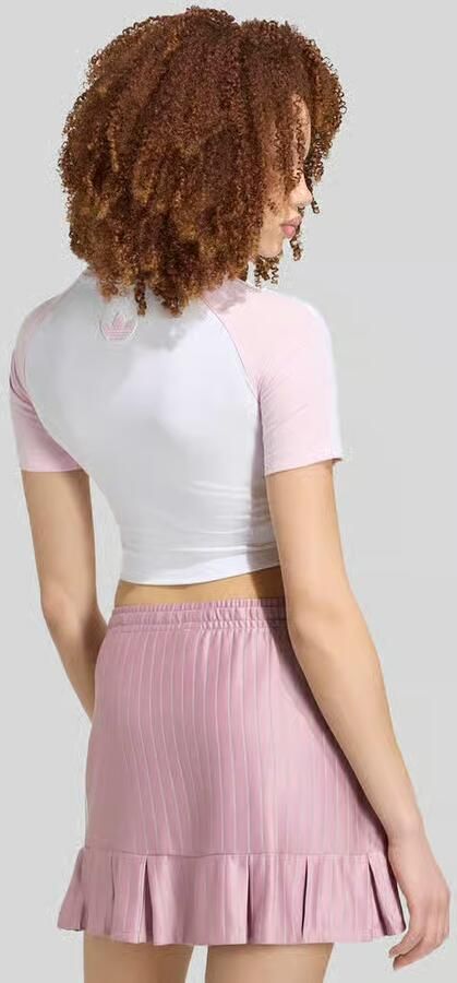 Adidas Originals Slim fit t-shirt van pure katoen met patch - Foto 2