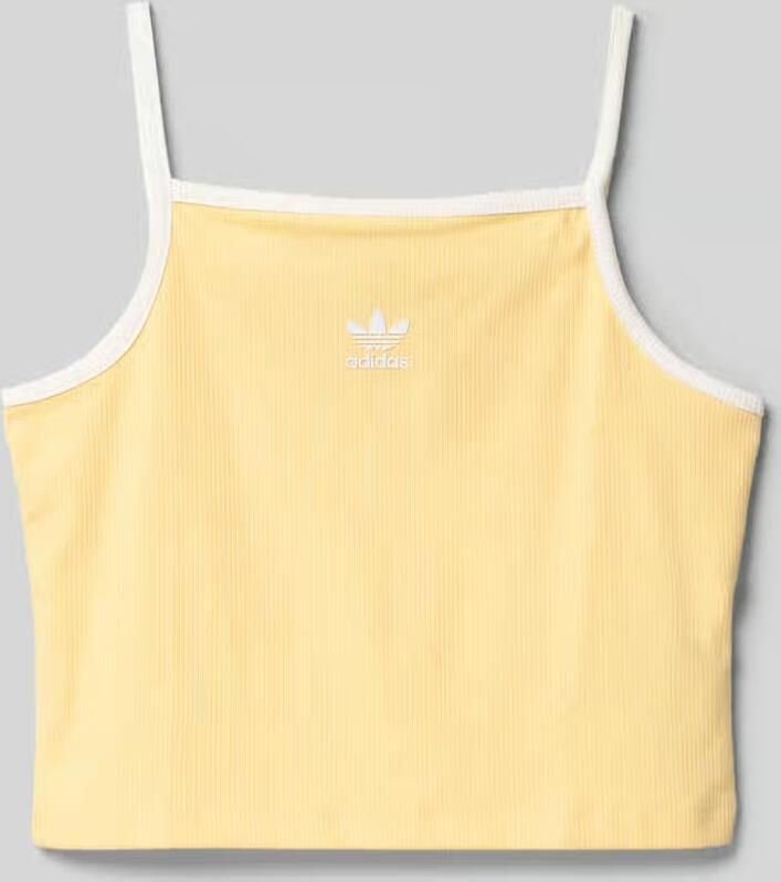Adidas Originals Slim fit tanktop van katoenmix