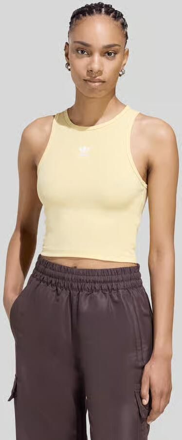 Adidas Originals slim fit tanktop van puur katoen met gestikt logo - Foto 4