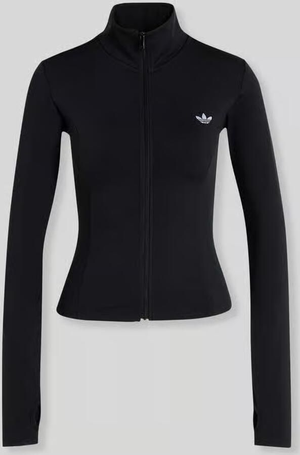 Adidas Originals slim fit trainingsjack met logoprint