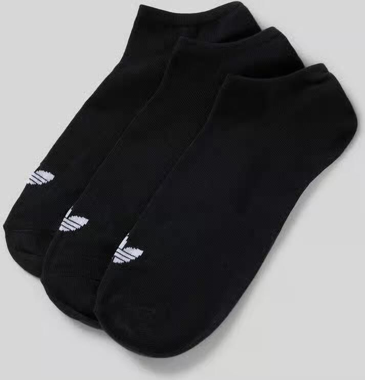 Adidas Originals Adicolor Trefoil No Show Sokken Kort Kleding black maat: 35-38 beschikbare maaten:35-38 39-42 43-46 - Foto 4