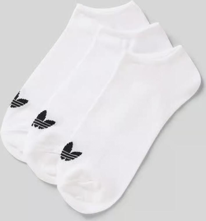 Adidas Originals Adicolor Trefoil No Show Sokken Kort Kleding white maat: 39-42 beschikbare maaten:35-38 39-42 43-46 - Foto 4