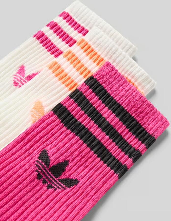 Adidas Originals Sokken met labelprint in een set van 3 paar - Foto 2
