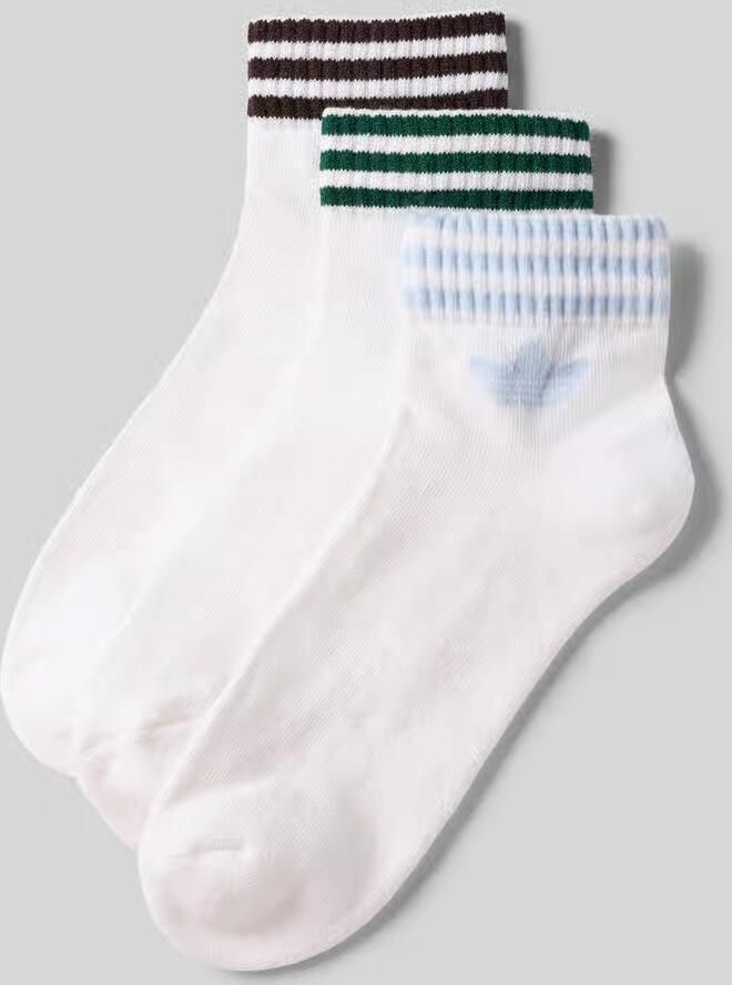 Adidas Originals Sokken met labelprint in een set van 3 paar