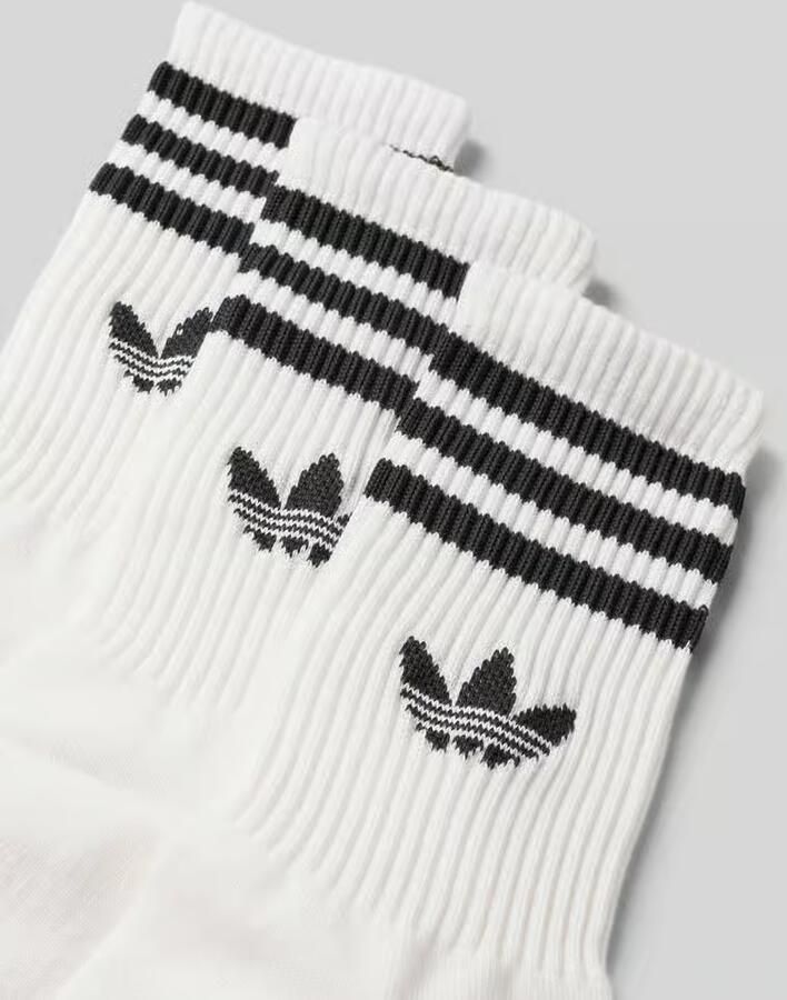 Adidas Originals adicolor Crew Socken (3 Pack) Unisex Sokken wit Maat 40-42 Kleding - Foto 6