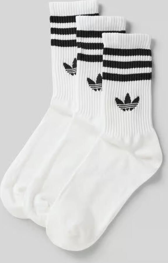 Adidas Originals adicolor Crew Socken (3 Pack) Unisex Sokken wit Maat 40-42 Kleding - Foto 8
