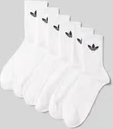 Adidas Originals Trefoil Crew Sokken (6 Pack) Unisex wit Maat 37-39 Kleding - Foto 8